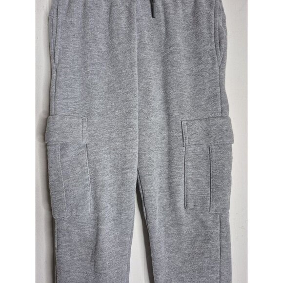 All In Motion Gray Fleece Jogger Pants Youth Boys Size M 8-10 - Picture 9 of 9